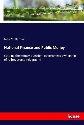 National Finance and Public Money