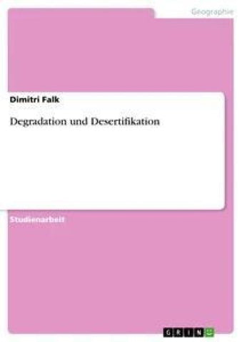 Degradation und Desertifikation
