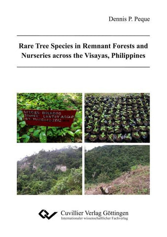 Rare Tree Species in Remnant Forests and Nurseries across the Visayas, Philippines