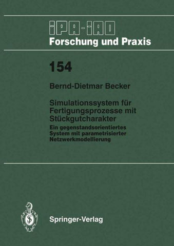 Simulationssystem für Fertigungsprozesse mit Stückgutcharakter