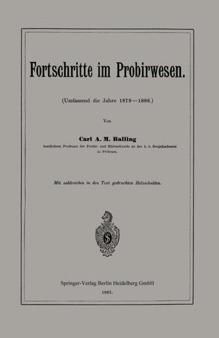 Fortschritte im Probirwesen