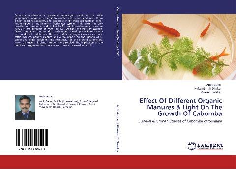 Effect Of Different Organic Manures & Light On The Growth Of Cabomba
