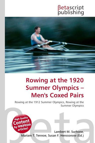 Rowing at the 1920 Summer Olympics - Men's Coxed Pairs