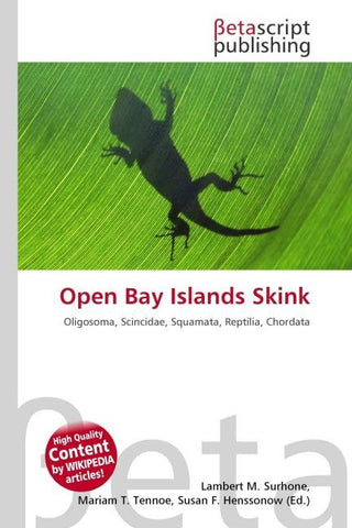 Open Bay Islands Skink