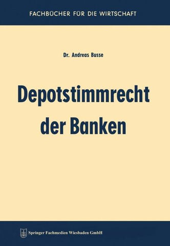 Depotstimmrecht der Banken