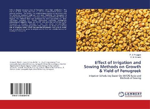 Effect of Irrigation and Sowing Methods on Growth & Yield of Fenugreek