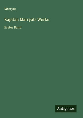 Kapitän Marryats Werke