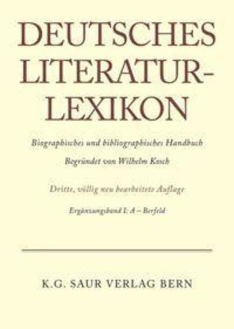 Deutsches Literatur-Lexikon / A - Bernfeld
