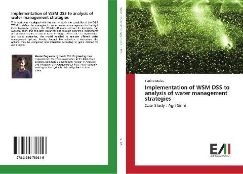 Implementation of WSM DSS to analysis of water management strategies