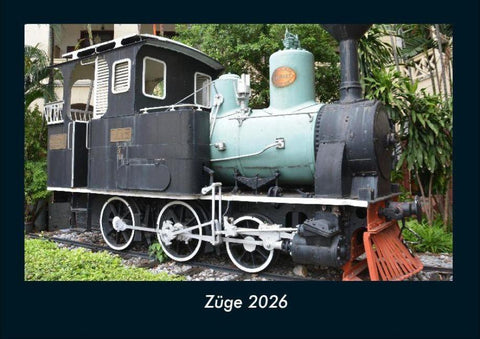 Züge 2026 Fotokalender DIN A4