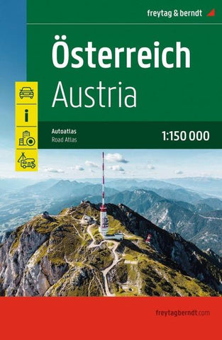 freytag & berndt Autoatlas Österreich Supertouring 1:150.000