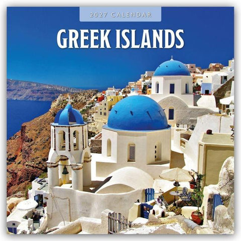 Greek Islands – Griechische Inseln 2027 – 16-Monatskalender