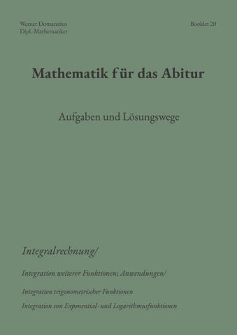 Mathematik für das Abitur