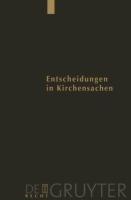 Entscheidungen in Kirchensachen seit 1946 / 1.1.-30.6.2004