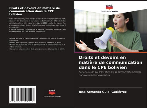Droits et devoirs en matière de communication dans le CPE bolivien