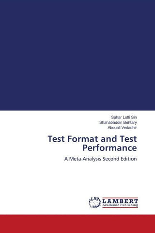Test Format and Test Performance