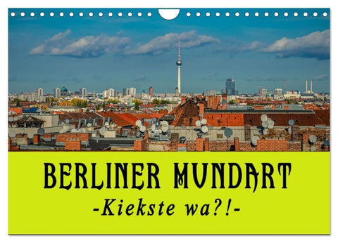 Berliner Mundart (Wandkalender 2026 DIN A4 quer), CALVENDO Monatskalender