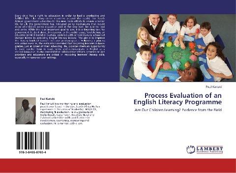 Process Evaluation of an English Literacy Programme