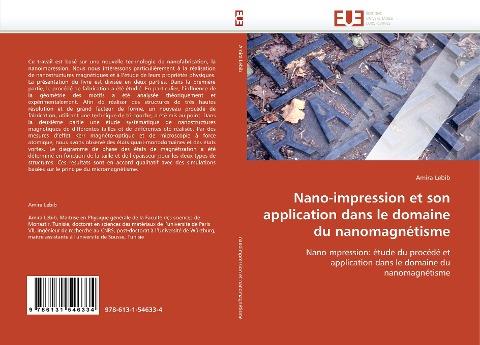 Nano-impression et son application dans le domaine du nanomagnétisme