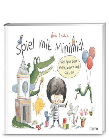 Spiel mit Minimia – Viel Spaß beim Malen, Zählen und Rätseln!