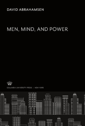 Men Mind and Power