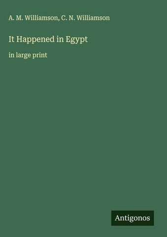 It Happened in Egypt