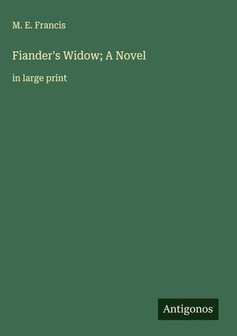 Fiander's Widow; A Novel