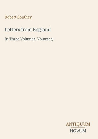Letters from England