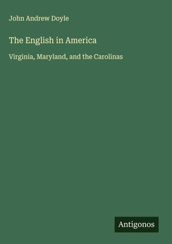 The English in America