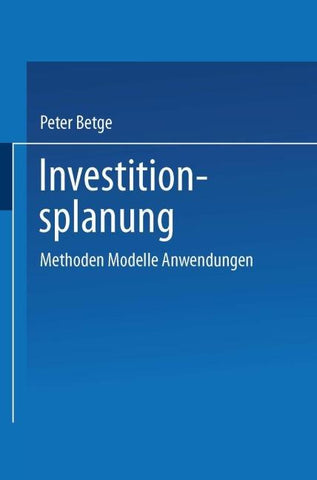 Investitionsplanung
