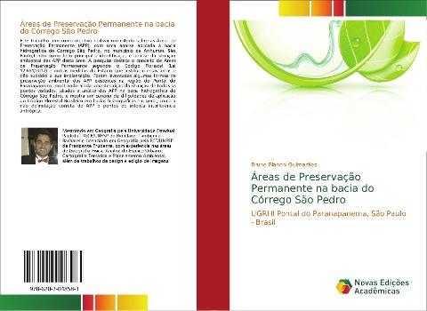 Áreas de Preservação Permanente na bacia do Córrego São Pedro