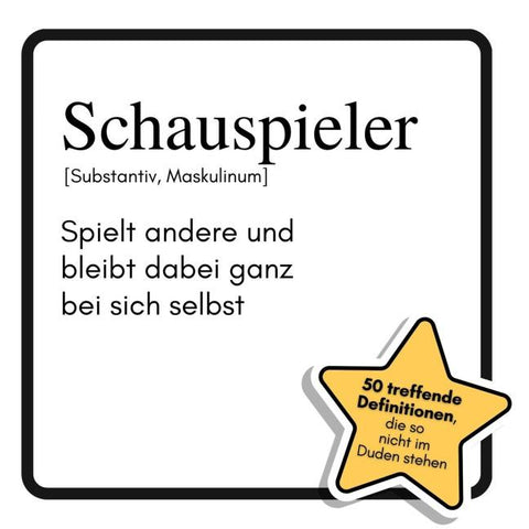 Schauspieler