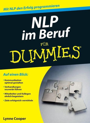 NLP im Beruf für Dummies