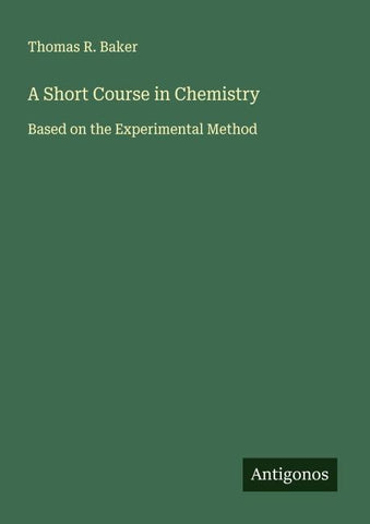 A Short Course in Chemistry