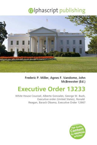 Executive Order 13233