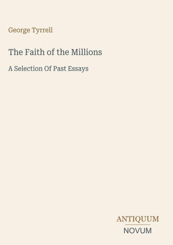 The Faith of the Millions