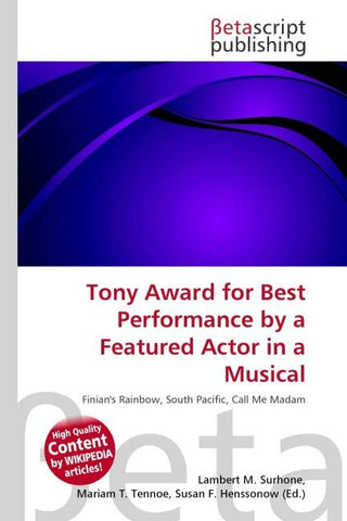 Tony Award for Best Performance by a Featured Actor in a Musical