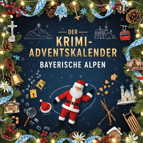 Der Krimi-Adventskalender Bayerische Alpen