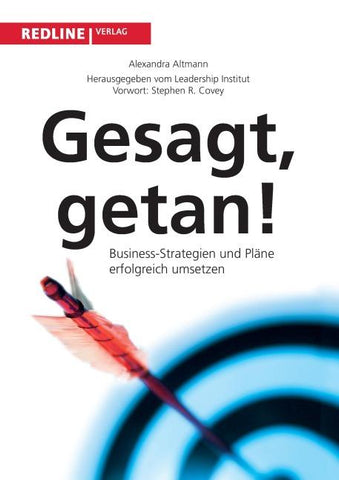 Gesagt, getan!