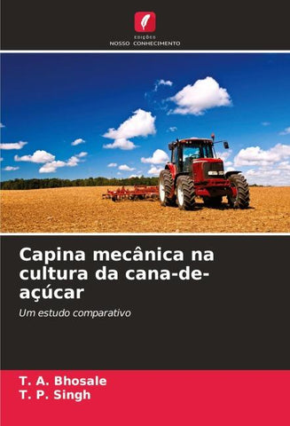 Capina mecânica na cultura da cana-de-açúcar