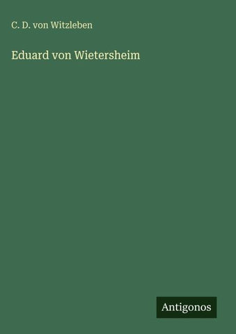 Eduard von Wietersheim