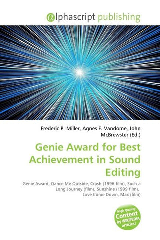 Genie Award for Best Achievement in Sound Editing