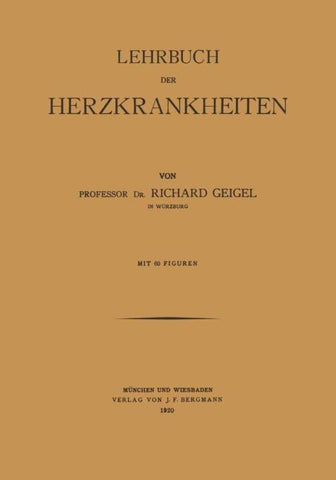 Lehrbuch der Herzkrankheiten