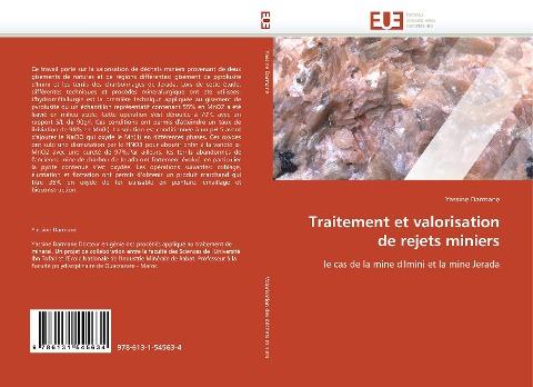 Traitement et valorisation de rejets miniers