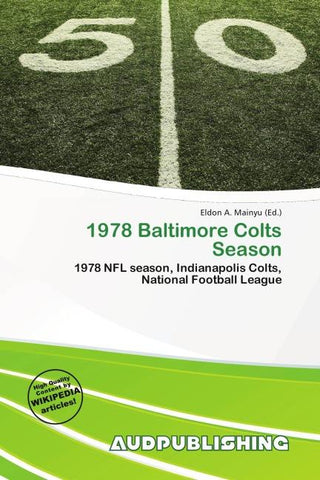 1978 Baltimore Colts Season