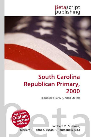 South Carolina Republican Primary, 2000