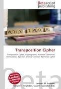 Transposition Cipher