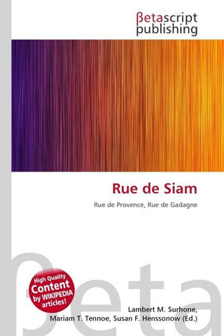 Rue de Siam