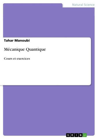 Mécanique Quantique