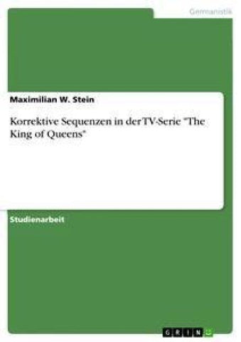 Korrektive Sequenzen in der TV-Serie "The King of Queens"